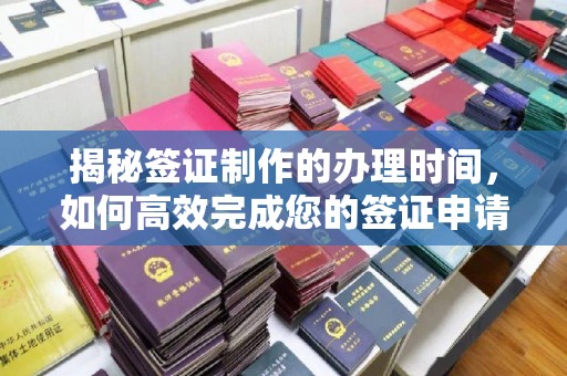 咸丰揭秘签证制作的办理时间，如何高效完成您的签证申请