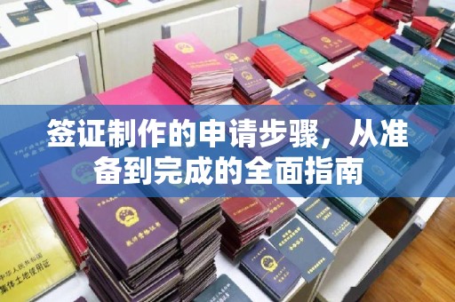 沂水签证制作的申请步骤，从准备到完成的全面指南